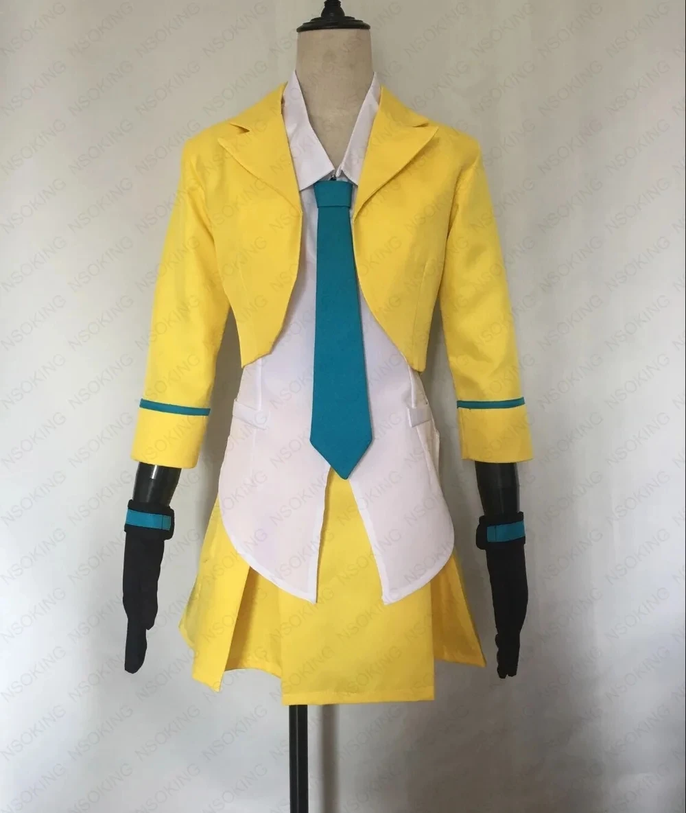 Anime Cosplay Fantasia de Ace Kitzuki Kokone, Athena Cykes, Feito Sob Medida, Novo