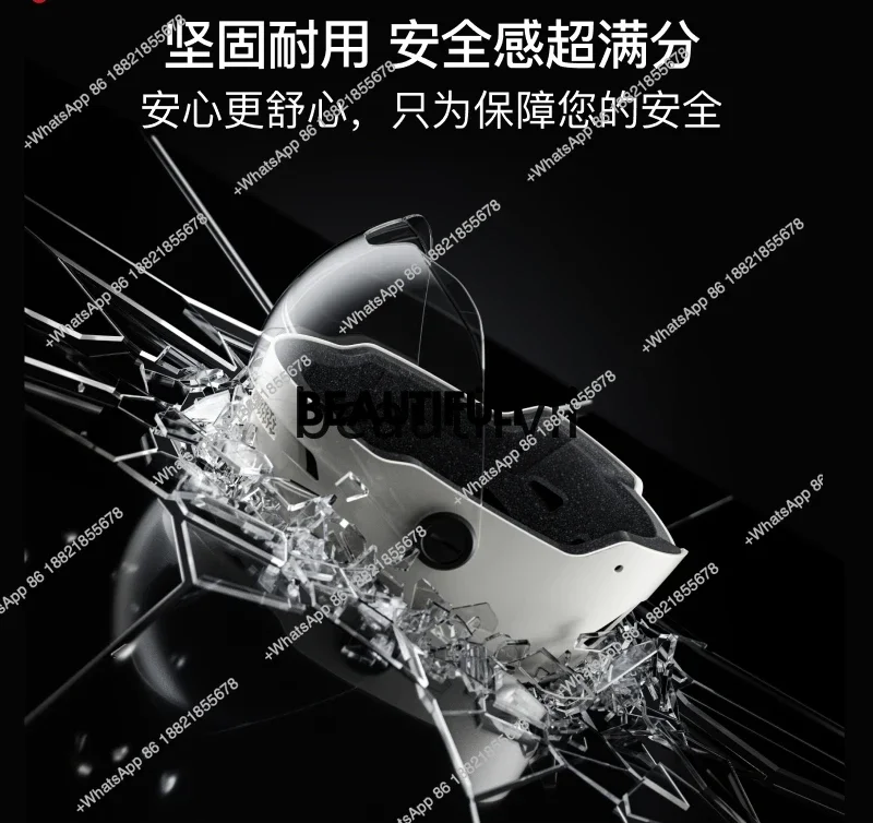 [New product] NIU car helmet 3C certified, light and breathable, men's and women's battery car helmet adjustable
