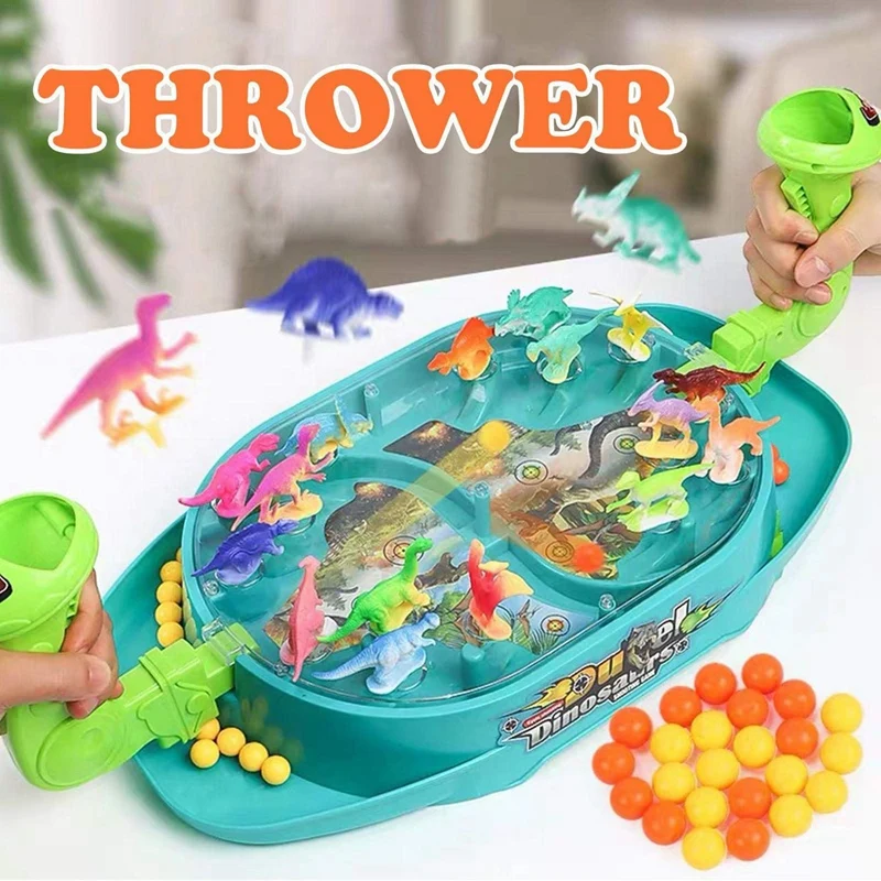 Marble Rush And Dinosaur Bounce Parent-Child Interactive Fashion Creative Party Game Board Funny Indoor Game Toy For Kid