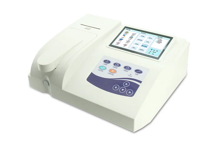 Vet Semi-auto Biochemistry Analyzer Touch Screen Thermal Multiple Print Power Offer Protection