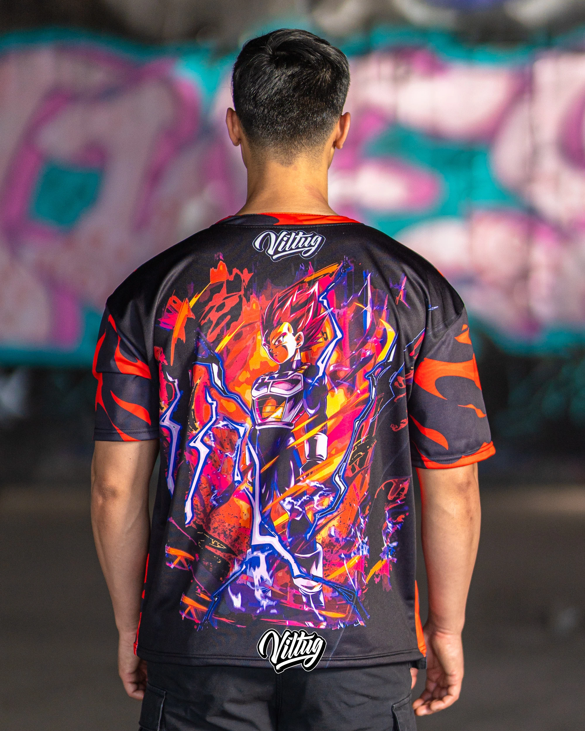 Camiseta Dragon Ball Z Vegeta Ultra Ego, Nueva Llegada 2026, para Niños/Adultos, Playeras de Anime, Adecuadas para Uso Diario y Entrenamiento