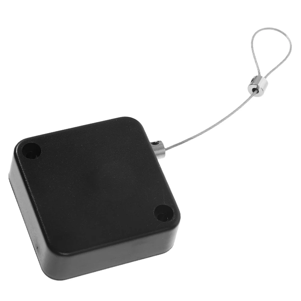 حافظة كابل قابلة للسحب لمكافحة الضياع لحماية البضائع، قفل سلكي قابل للسحب التلقائي للأجهزة الإلكترونية لمتجر البيع بالتجزئة