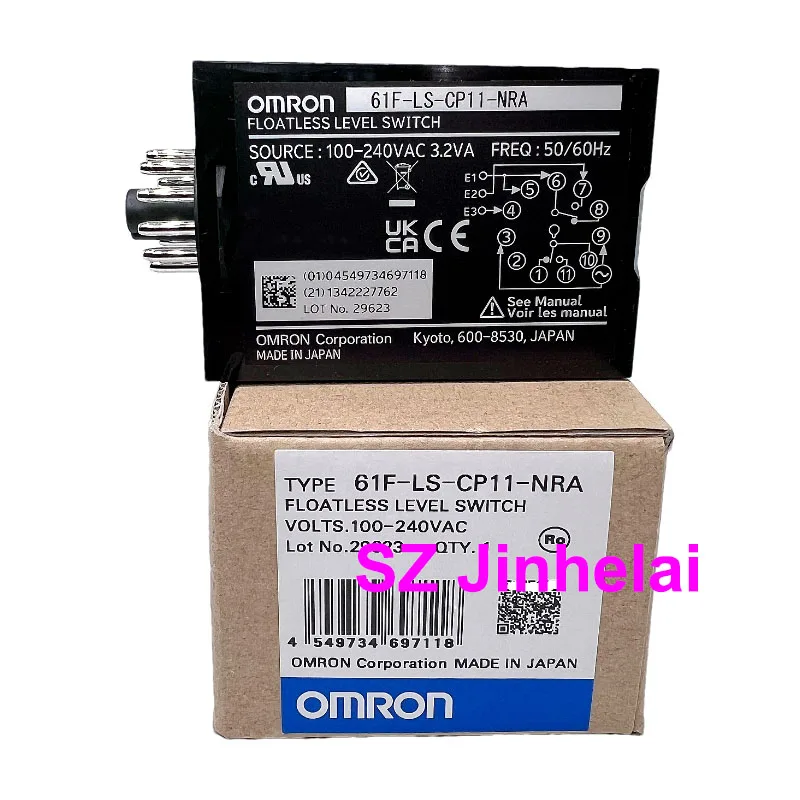 Authentic Original Omron Liquid Level Relay 61F-GP-NH 61F-GP-N8 61F-LS-CP11-NRA (substitution 61F-GP-N) 61F-LS-CP08-NRA