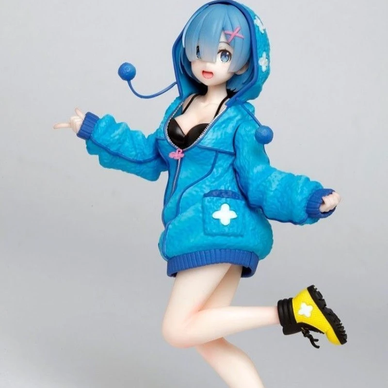 Versione giapponese di una statuetta paesaggistica con cappuccio da zero con una bambola con ornamenti periferici Rem di stile di vita del mondo diverso