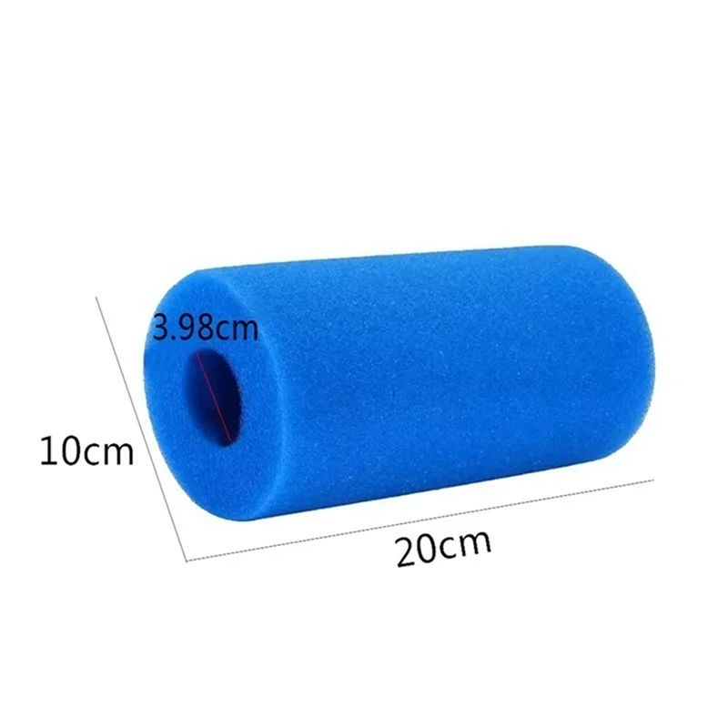 Esponja de filtro de piscina lavable tipo A, limpiador de espuma reutilizable, filtro de bañera, accesorios de jardín