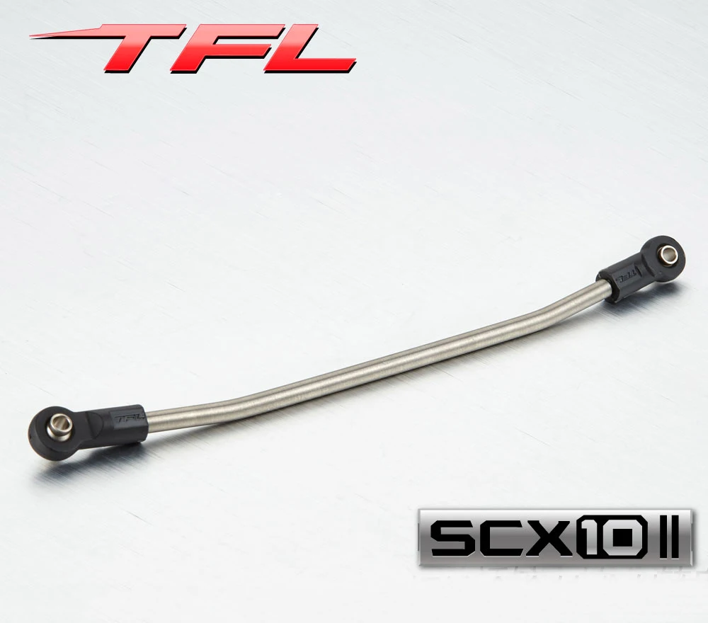 TFL RC Car accessories 1/10 AXIAL SCX10 II Rock Crawler Titanium Alloy Steering Linkage Rod TH01942-SMT6