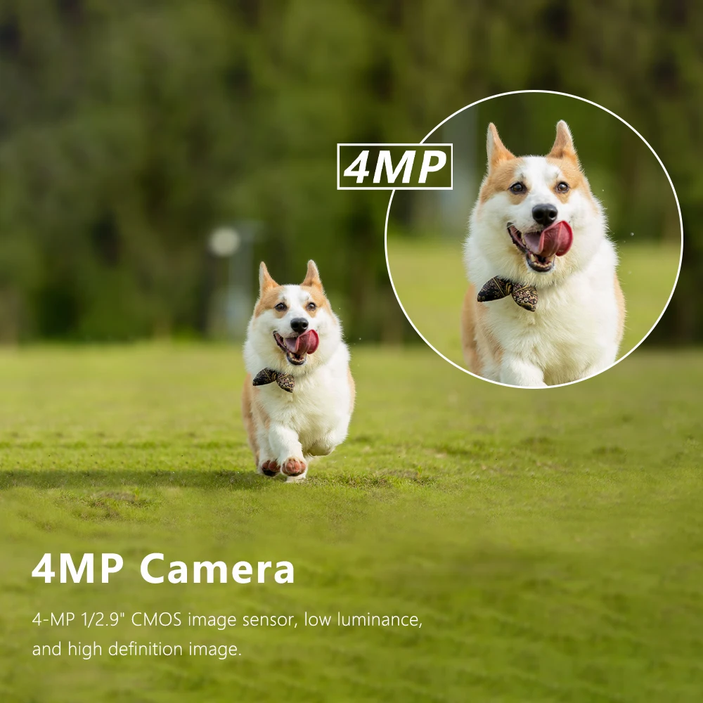 Dahua IPC-HDW3449H-ZAS-PV 4MP Dual Light Active Deterrence Vari-focal Dome WizSense Network Camera support PoE Two-way Talk WDR