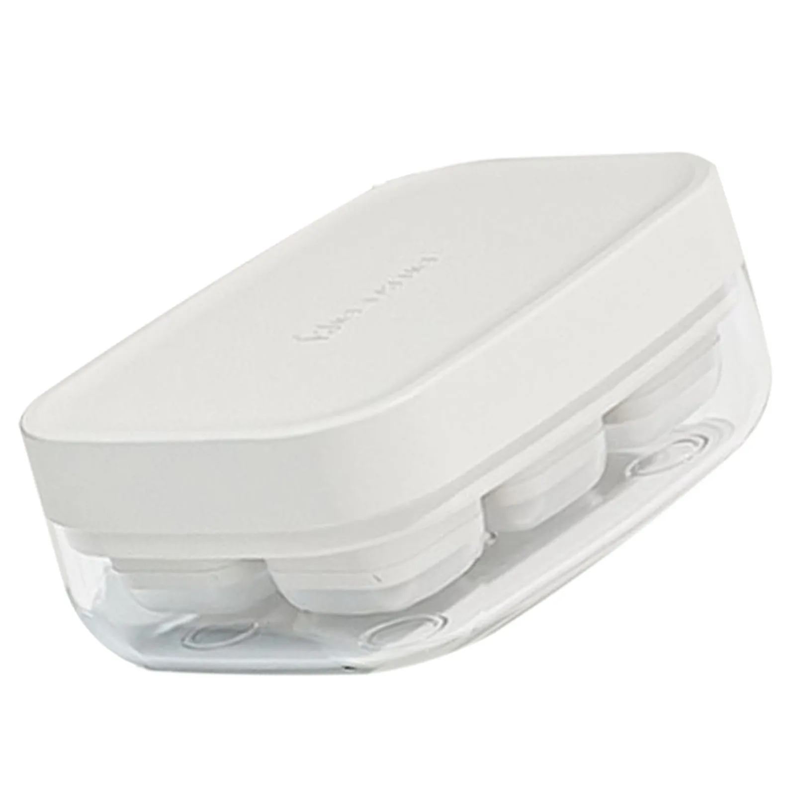 6 مقصورات قالب مكعبات الثلج الصغيرة صنع الثلج صندوق تخزين الثلج الصيفي صينية ثلج صغيرة للمنزل