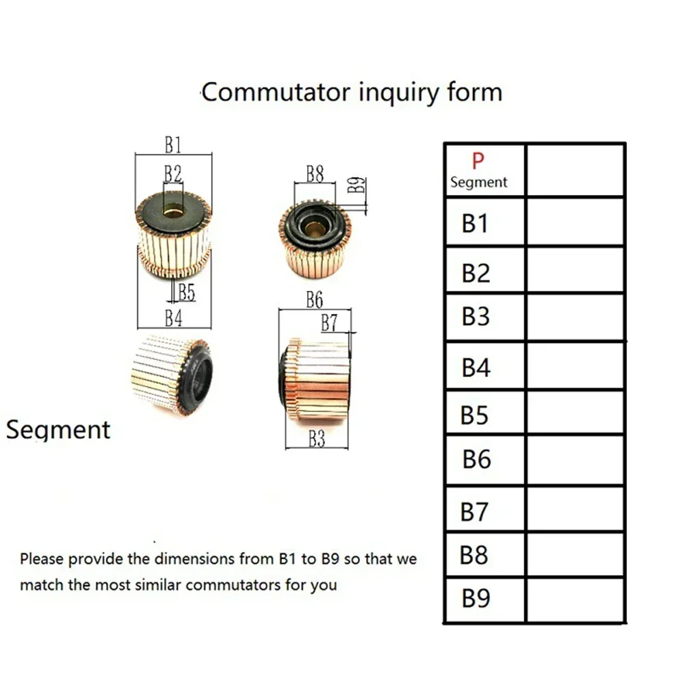 1 個 34 × 13 × 20 (23) ミリメートル 24P 歯銅溝タイプ電気モーター整流子 BHY-3294-24 モデル高品質素材