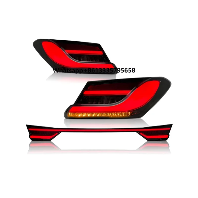 

TYPY Car Tail Lamp Tail Light Modified LED Trunk Rear Lamp Through Taillamp Taillight for 8Th Camry 2018-2023