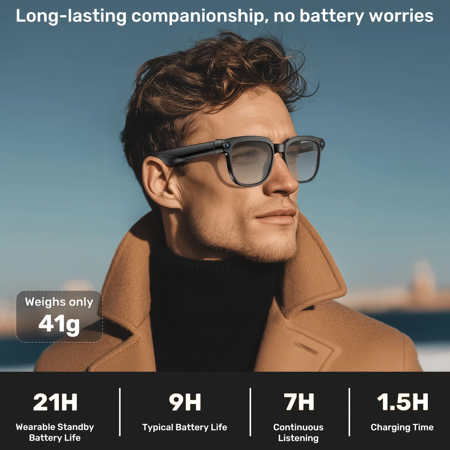 Smart Camera Bluetooth Glasses 5
