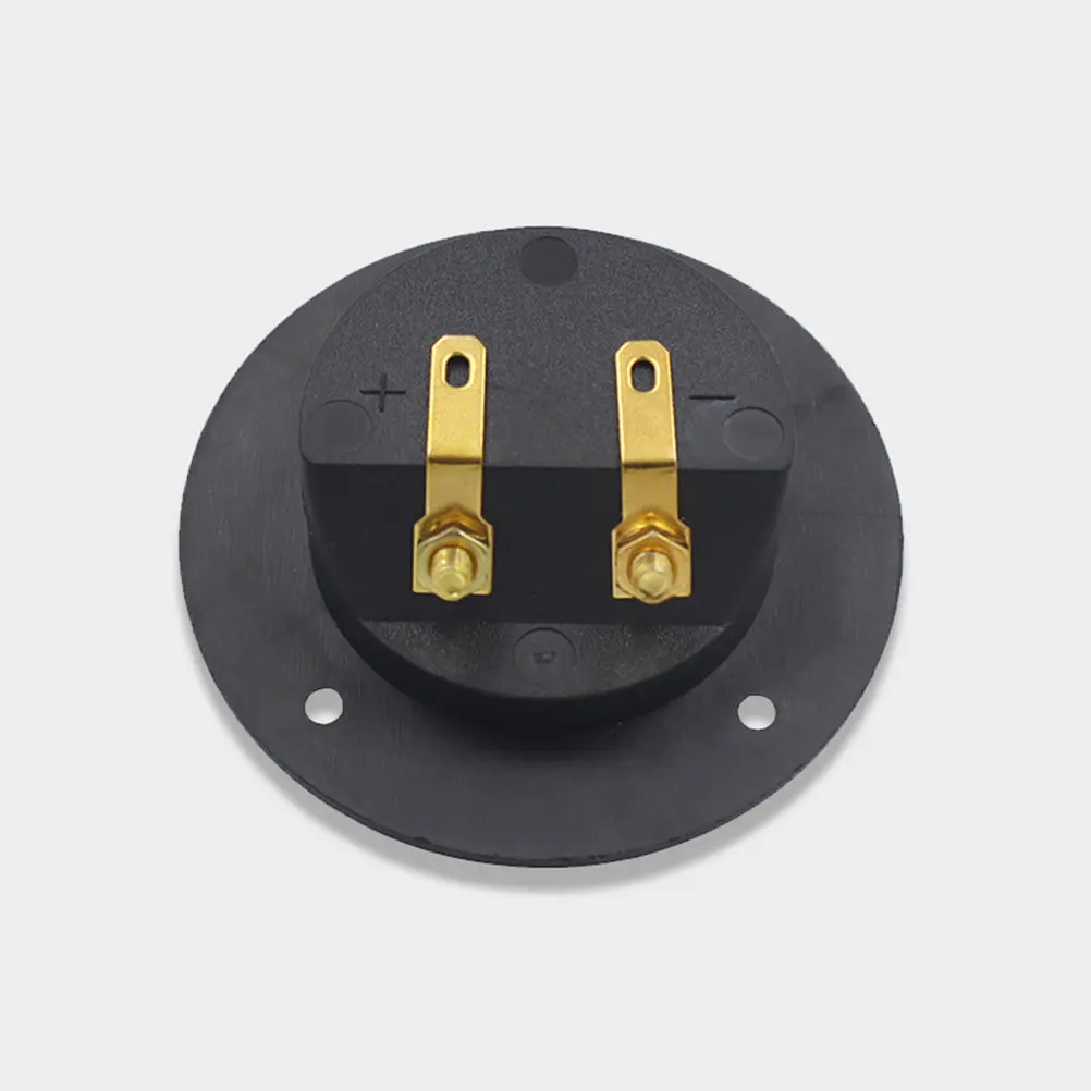 4Pcs 3.1 Inch Spring Loaded Speaker Terminals Binding Post Connector Easy Install Quick Connect Disconnect for Subwoofer