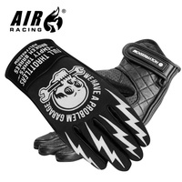 Holyfreedom Motorcycle Gloves Motorcycle Gloves Racing Long Hard Shell Leather Riding Gloves Thick Breathable Gloves