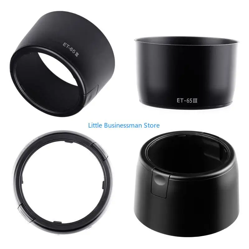 Umkehrbare ET65 III Gegenlichtblende ET-65III für Sonnenschutz für EF 100 mm f/2 Objektiv C M76A – Detail 5