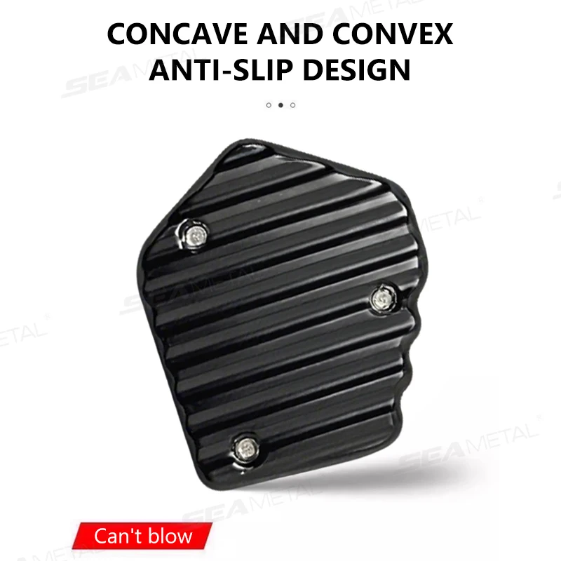 BLALION دراجة نارية مكافحة زلة القدم دعم وسادة الألومنيوم مسنده تمديد لوحة القدم الجانب حامل تكبير وسادة قطع غيار الدراجات النارية #4