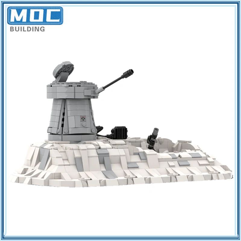 Star Movie Space Military Series Hoth Defense Bricks Moc Build Blocks War DIY Model Kid Toys Birthday Christmas Collection Gifts