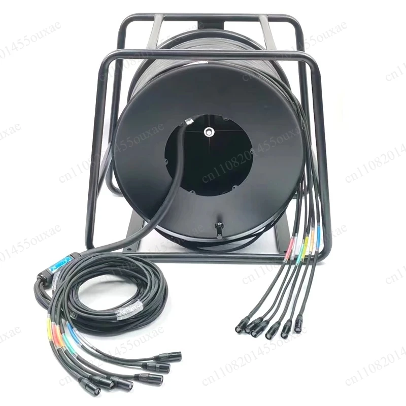 Cat6 Ethercon Cable Waterproof LED 6C Network Cable Cat6 Audio Snake Cable with Ethercon Connectors OEM Custom