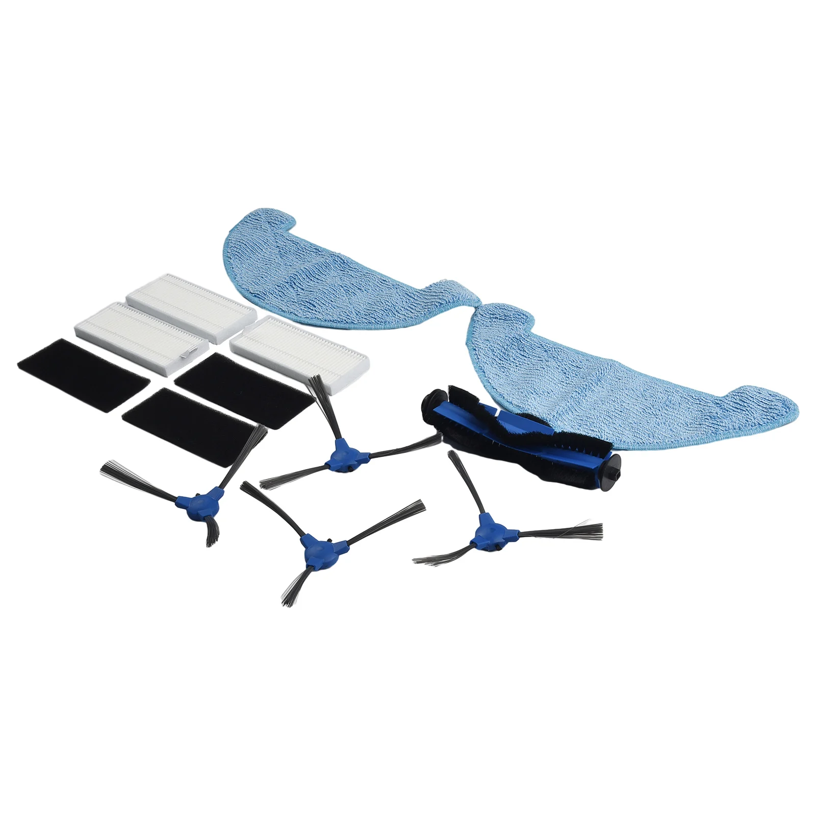 New Practical Side Brushes Accessories Robotic Vacuum Cleaner 1set Water Absorption Microfiber Cloths Replaced