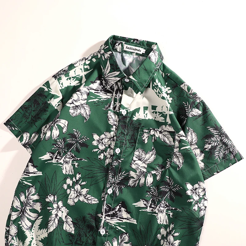 Hawaiiaanse stijl shirtset voo - Summer Clothes Fashion recensie en prijs