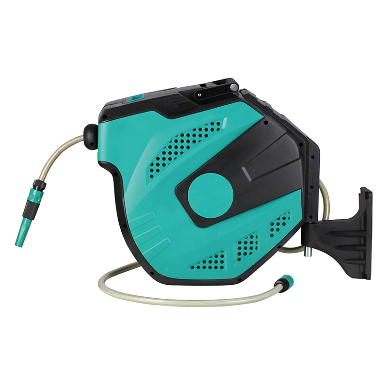 1/2 Vacuum Metal Retractable Hose Reel air Hose Reel Retractable Industrial Water Hose Reel Cart view 3