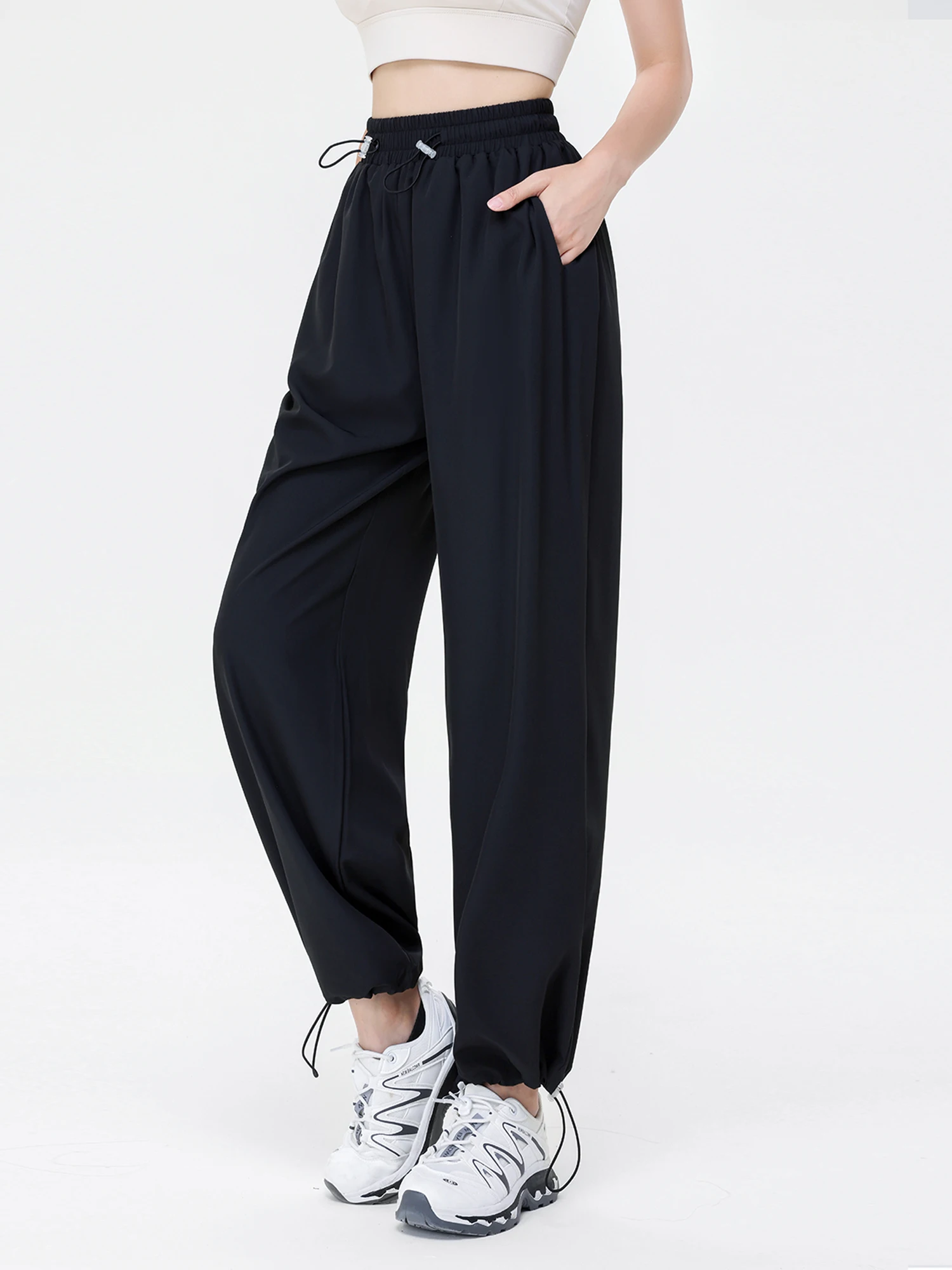 Conjunto de traje de escalada de otoño para mujer, ropa deportiva holgada larga de bádminton, deporte Qui Dry, ropa de entrenamiento de Fitn, ropa deportiva informal de dos piezas