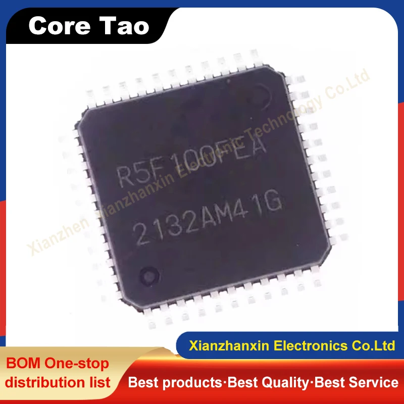 1~5pcs/lot R5F100FEAFP#30 LQFP44 R5F100FEA Microcontroller IC in stock