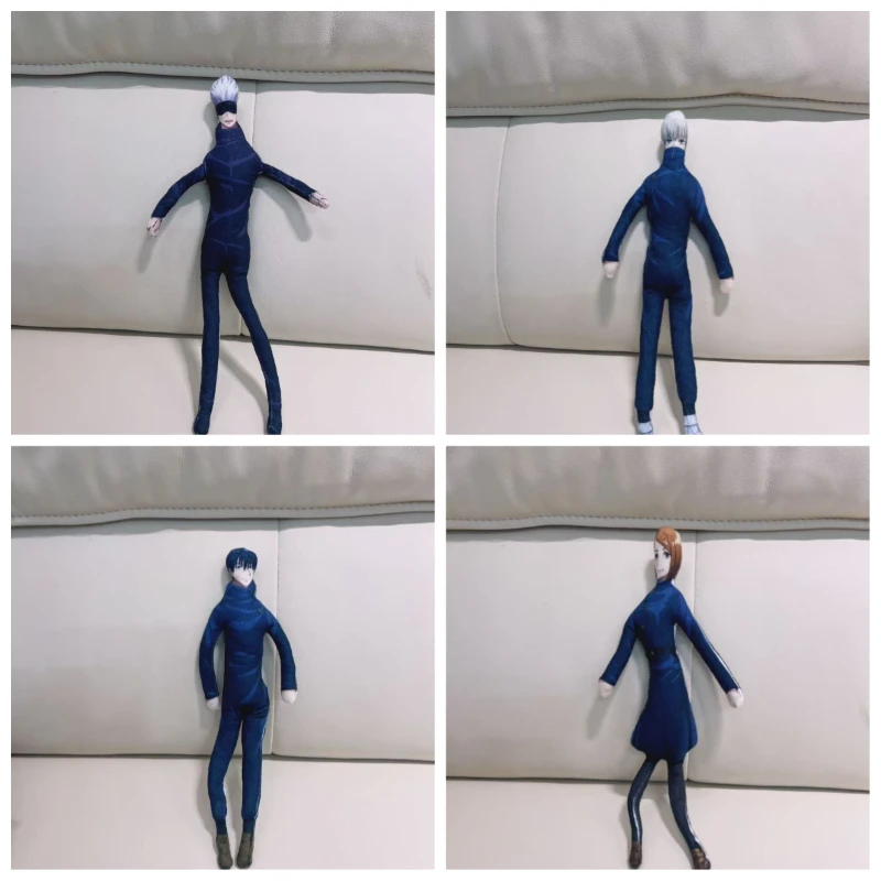 Jujutsu Kaisen Anime Peripheral Movable Abstract Wire Skeleton Plush Toy Gojo Satoru Inumaki Toge Fushiguro Megumi Gift