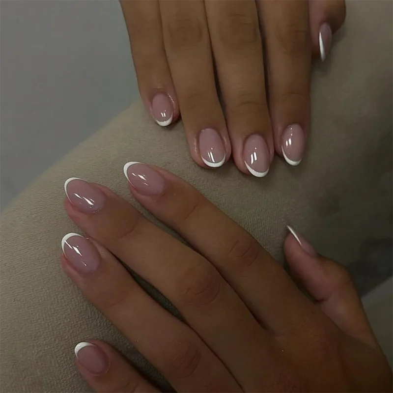 24Pcs French White … - image