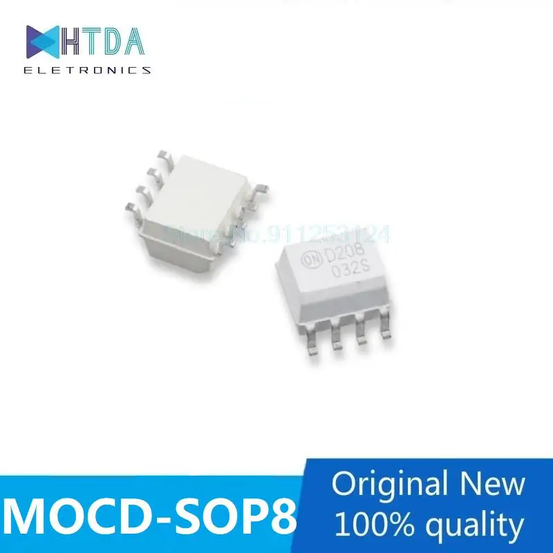 10 pçs/lote MOCD D207 207 D208 208 D211 211 D223 223 R1M R2M SOP8 SMD8