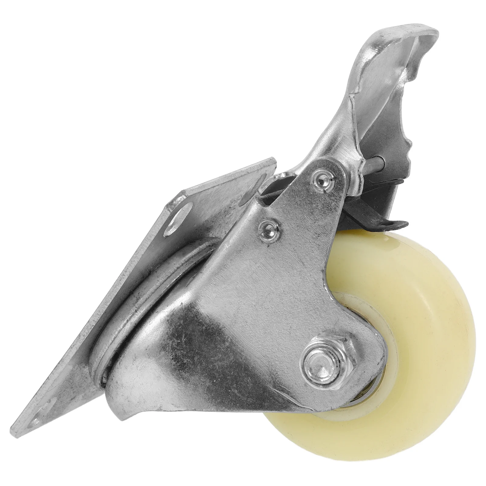 

Heavy Duty Caster Wheel 25mm Steel Brake for Cart Replacement Rack Wheels Furniture Casters Durable Silent Rolling Long Lasting