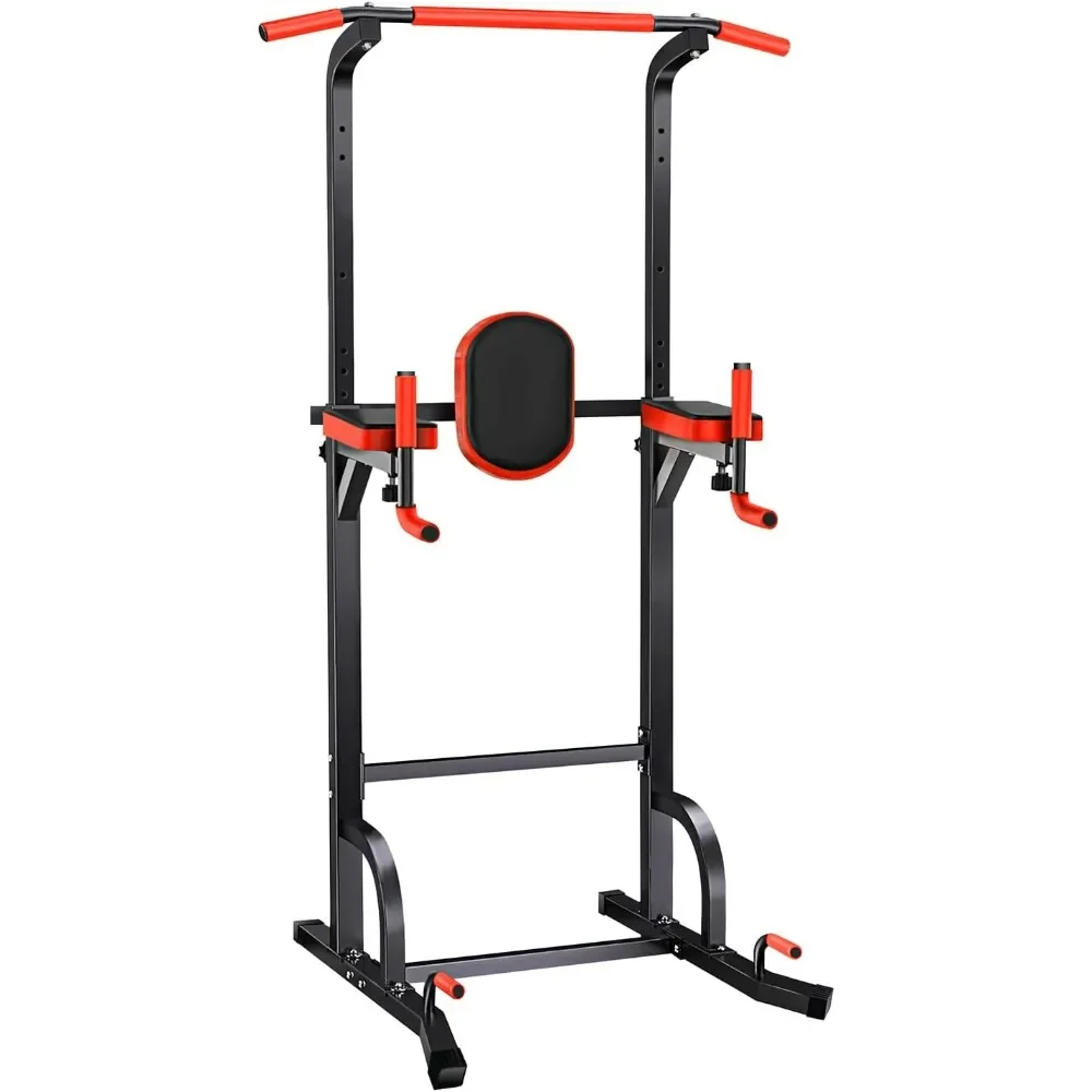 Pull Up Bar Free StandingMulti-Functional Pull Up Dip StationPower Tower Pull Up Bar for Home Gym Core Strength Training 660LBS