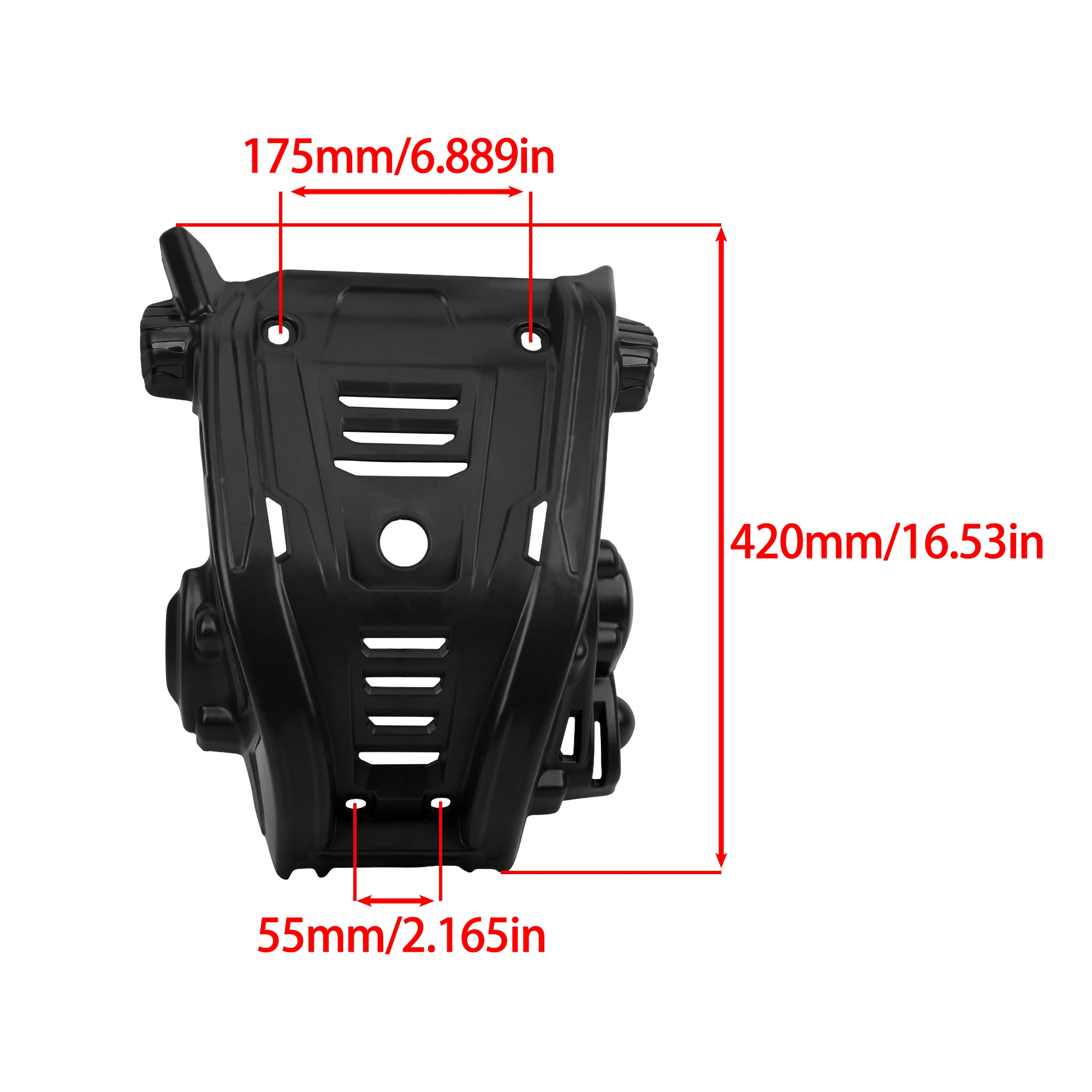 For CRF300 L 2021-2024 Engine Chassis Protective Cover Enduro Dirt Bike PartsUnder Guard Skid Plate Parts view 6