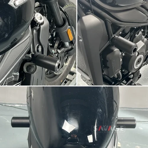 Imagen 2 del producto Deslizador de marco de motocicleta para CFMOTO 450CLC 450CL-C CLC450 CF MOTO 450 CLC CL-C 2023-2025 tornillo de soporte de carrete basculante deslizante