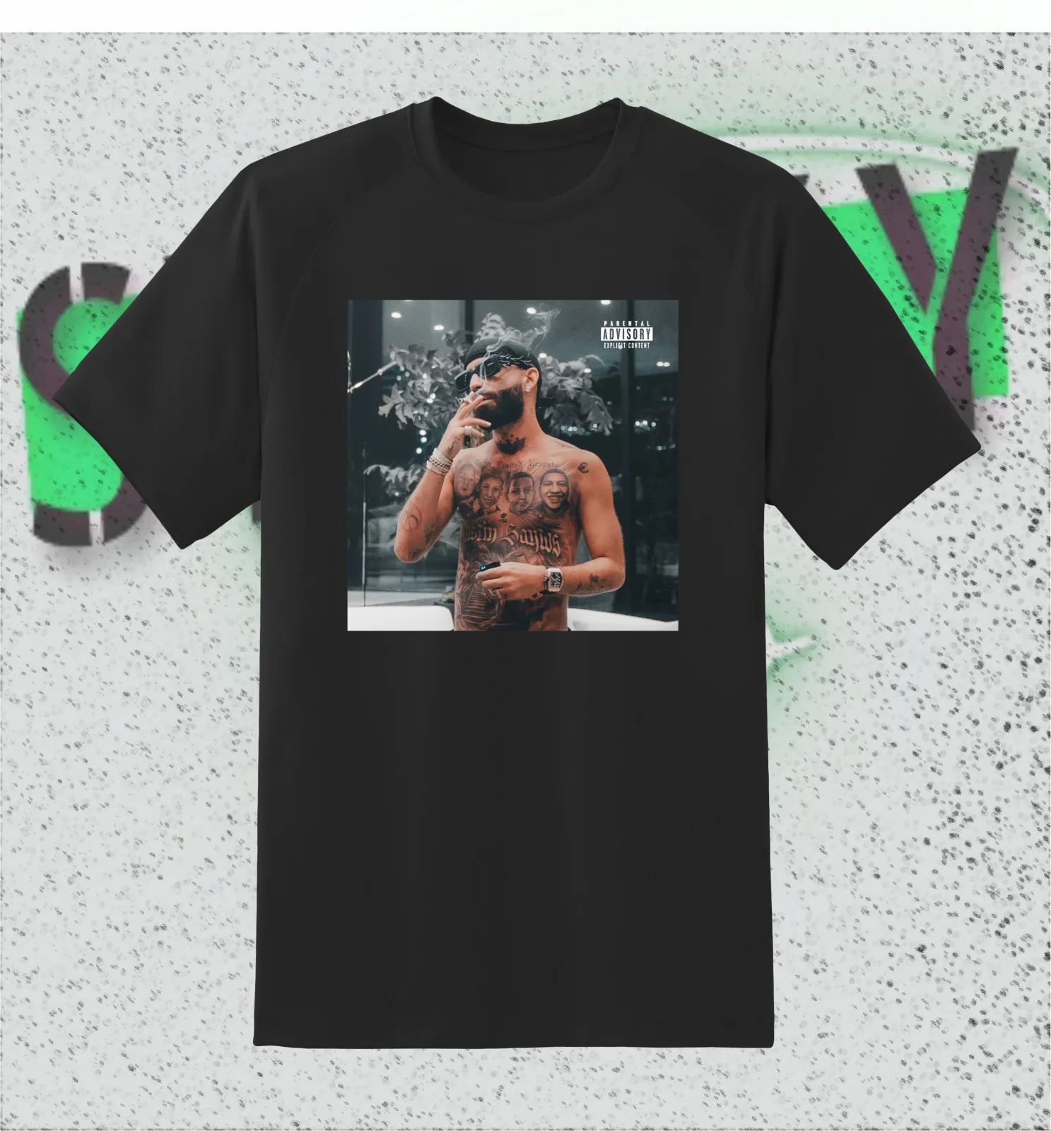Sr. Santos Album Arcangel ️.‍️.‍Camiseta Xs-2XL