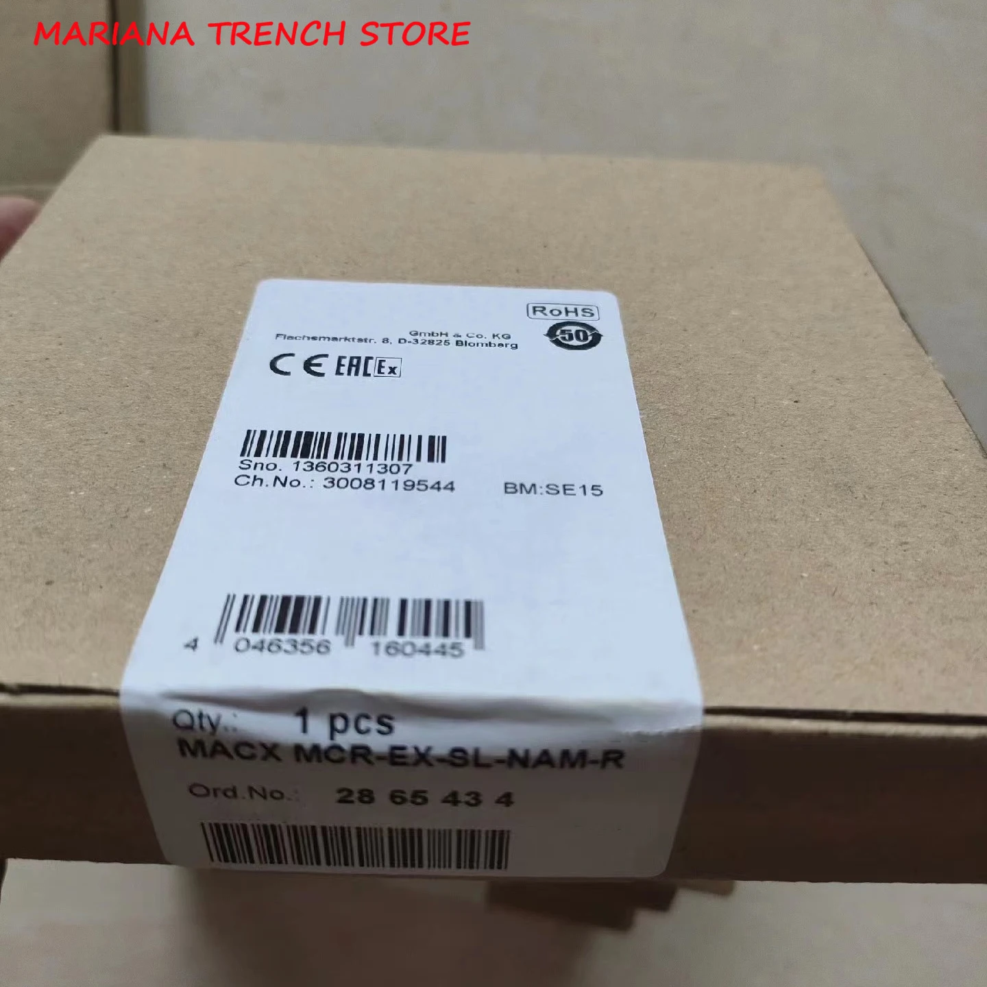 2865434 for Phoenix MACX MCR-EX-SL-NAM-R - Isolation amplifier