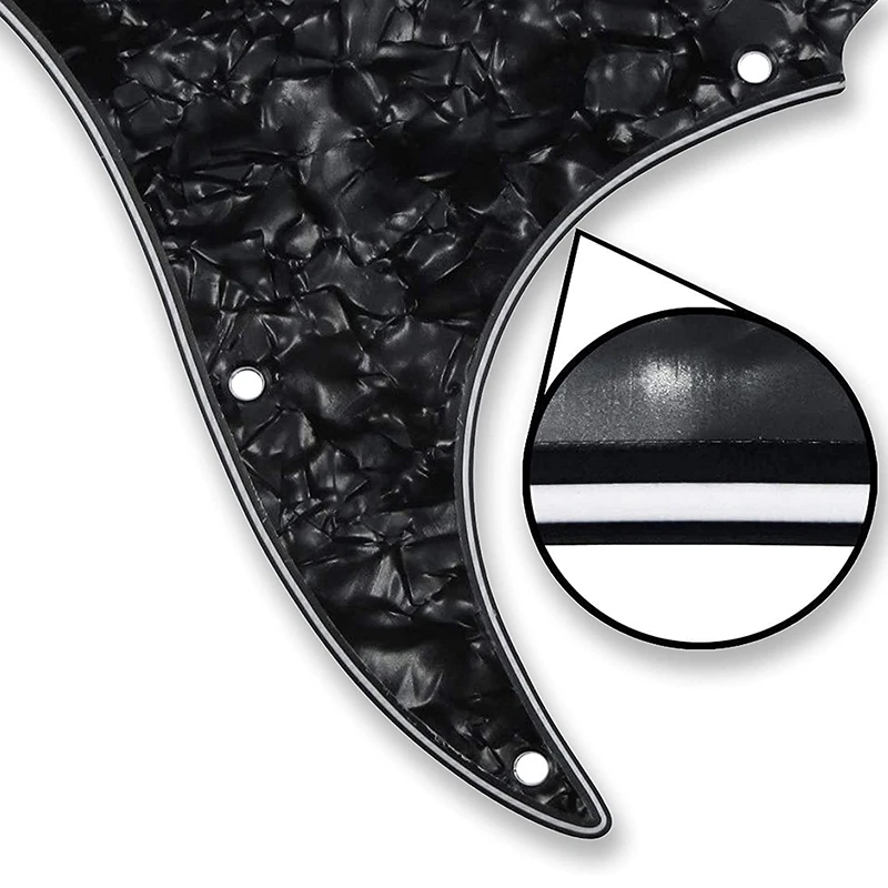 ชุดแผ่นหลังสำหรับกีต้าร์รอยขีดข่วนแผ้นปิ๊กการ์ดสำหรับชิ้นส่วนกีต้าร์ไฟฟ้า