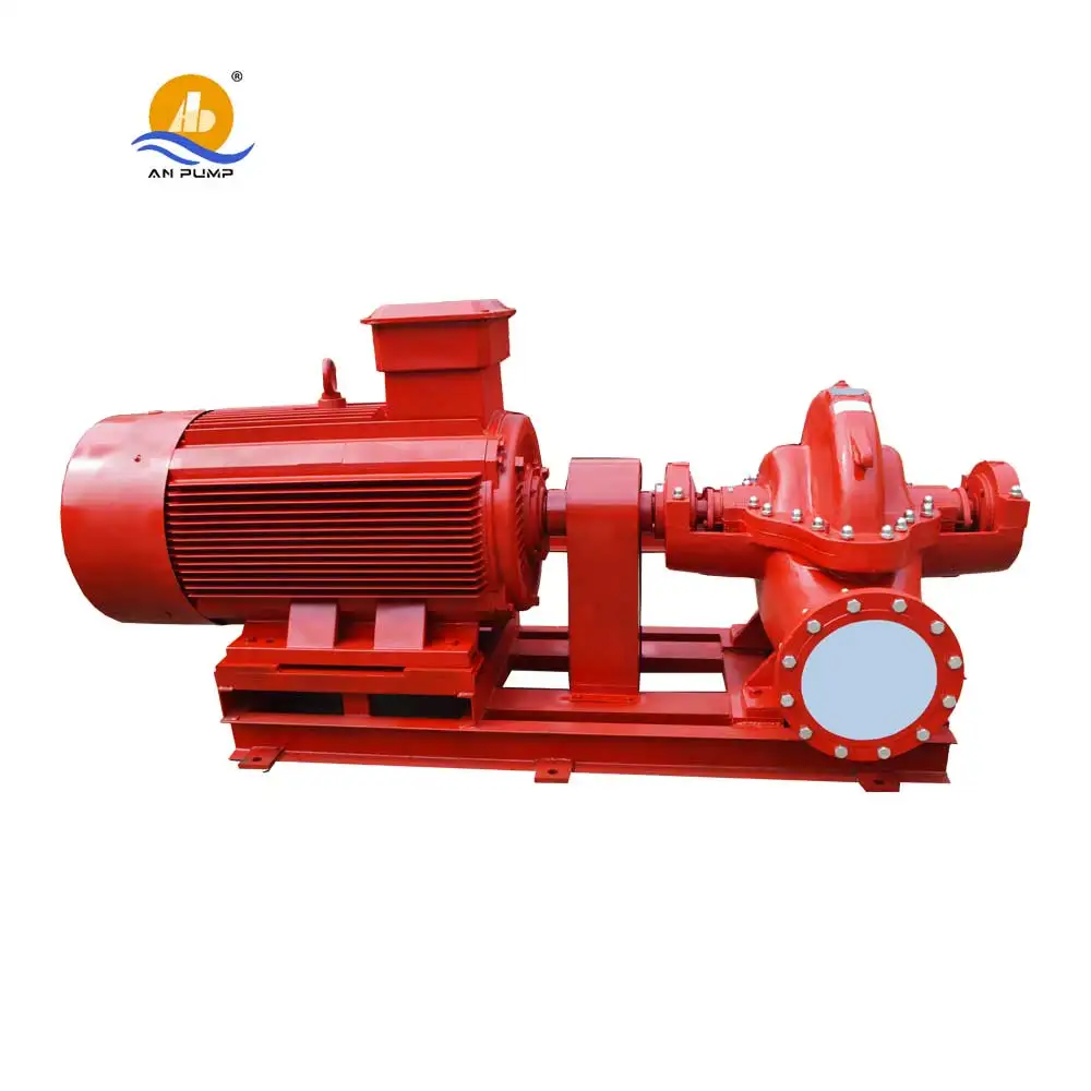 Horizontal Double Suction Centrifugal Split Case Fire Sea Water Pump