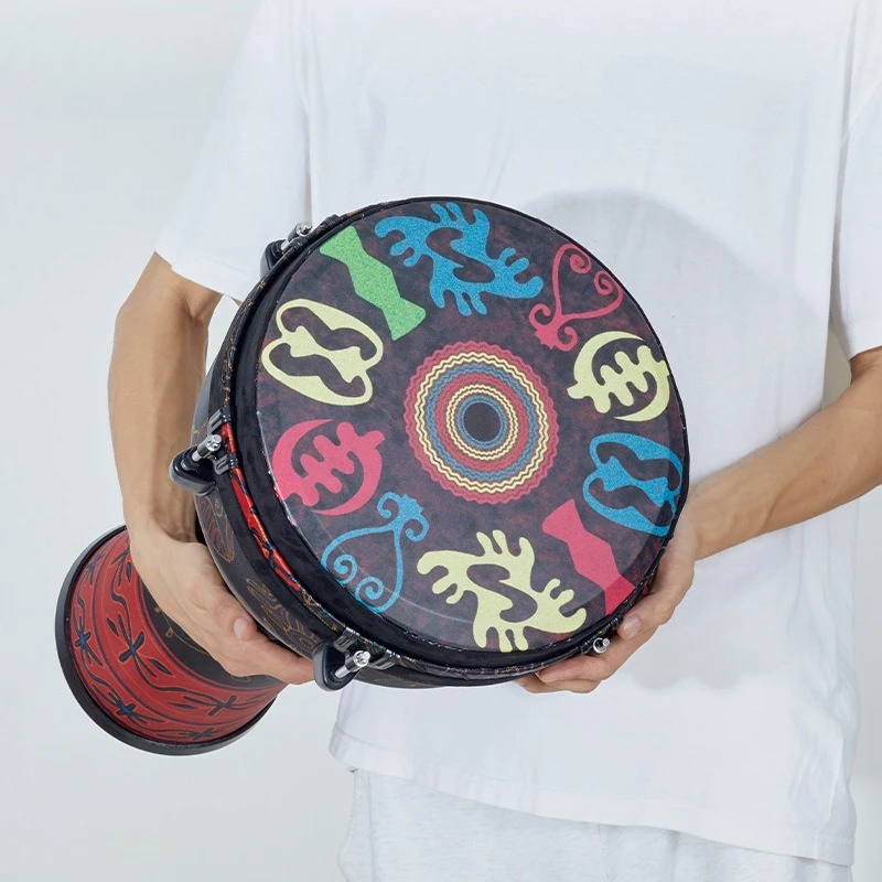 12 Inch African Drum Professional Adults Beginners African Drum Portable Traditional Djembe Drums Large Percussion Instruments