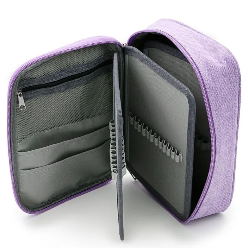 Portable Large Capacity Pencil Case Students - Sketch Art Supplies Organizer Multi-Pocket Heavy Duty Stationery Bag Pen Holder