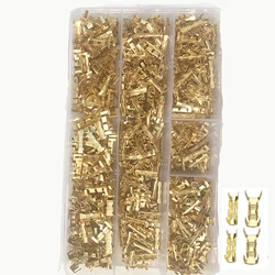 130/250/400/530pcs /box  453 U-shaped Terminal Tab Cold Inserts Connectors Cold Terminal Small Teeth Fascia Terminal,0.5- 4.0mm2