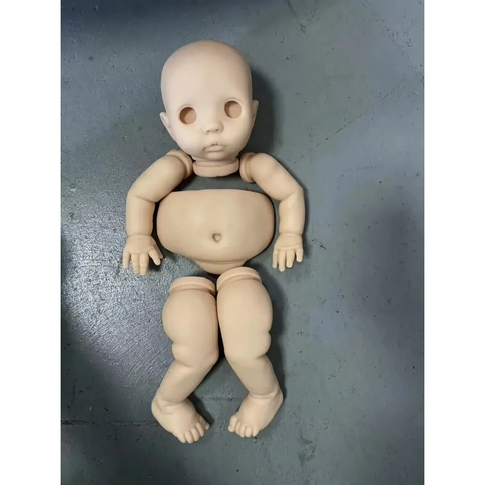 

16inch Reborn Doll Kit Peeka DIY Doll Parts with Belly and Cloth Body Unfinished Unpainted Muñeca Kit Bebe Reborn