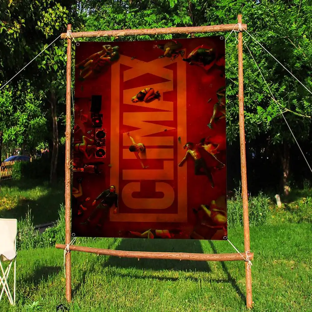 Climax Movie Colorful Flag Wall Hanging Bohemian Wall Banner Mandala Indoor Art Decor