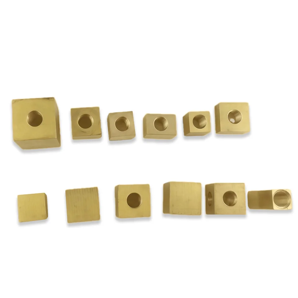 Pure Brass M10 Square Rectangular Two-way Three-way Four-way Straight Through Half Way Brass Conversion Accessory