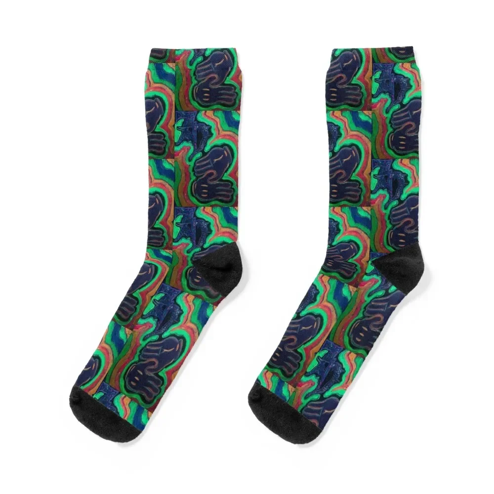 

Zeds Dead Fan Art Socks retro winter Climbing shoes Socks Men Women's