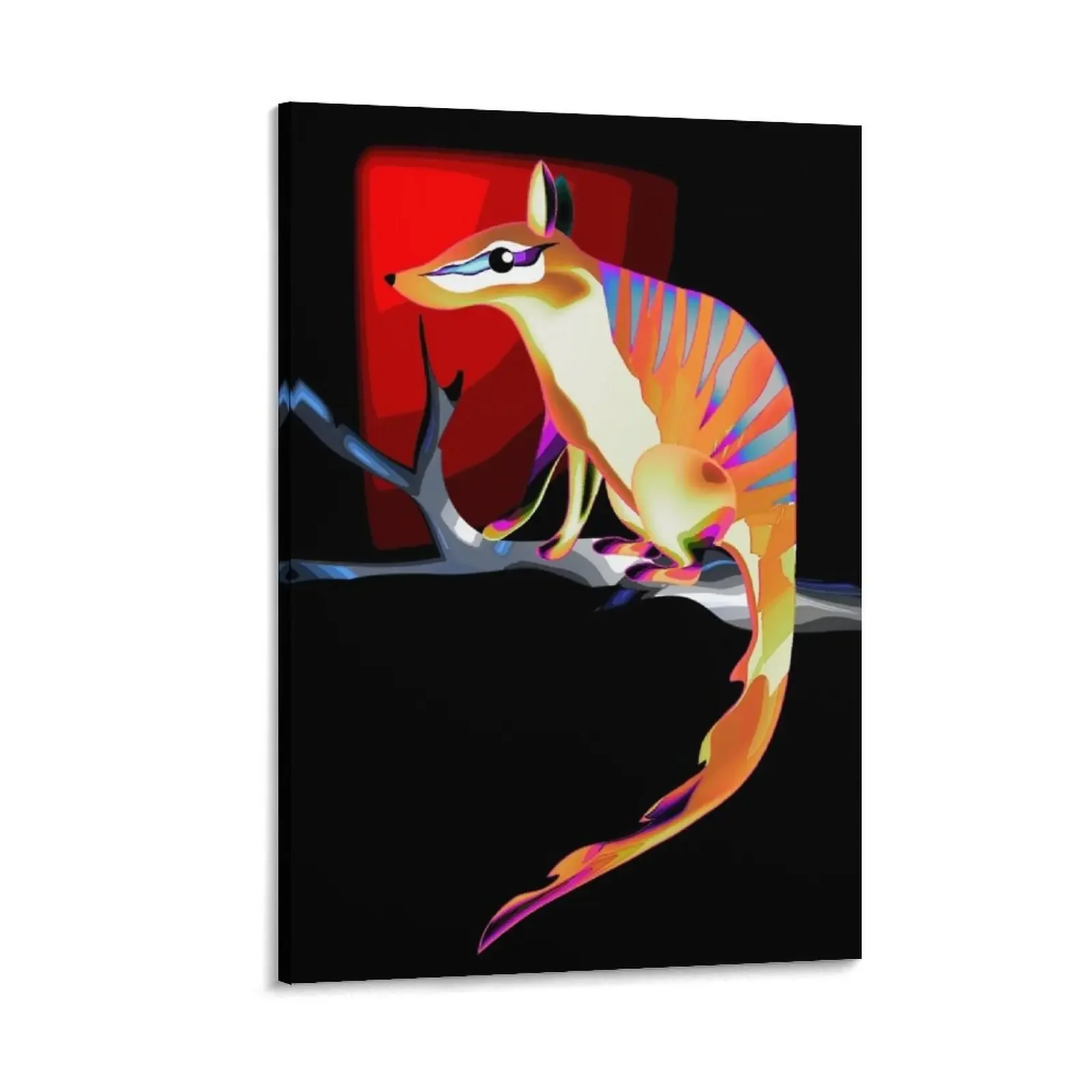 

The Neon Numbat Canvas Painting aesthetic room decoration room decorations aesthetic decorative frames wall room