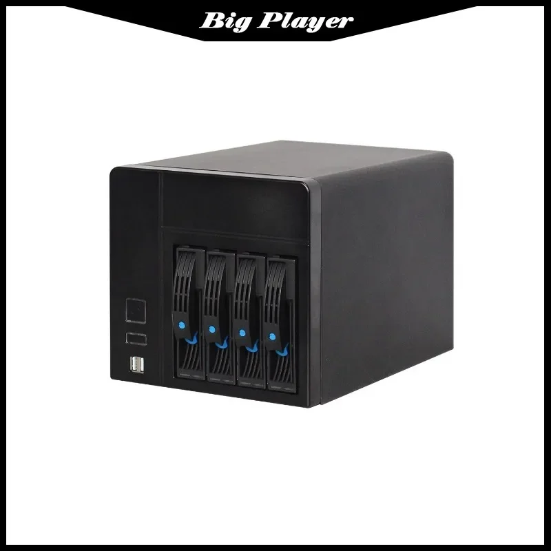 

NAS-4 Network Storage Chassis, Cloud Storage Home To Build Online Office New Quality Assurance