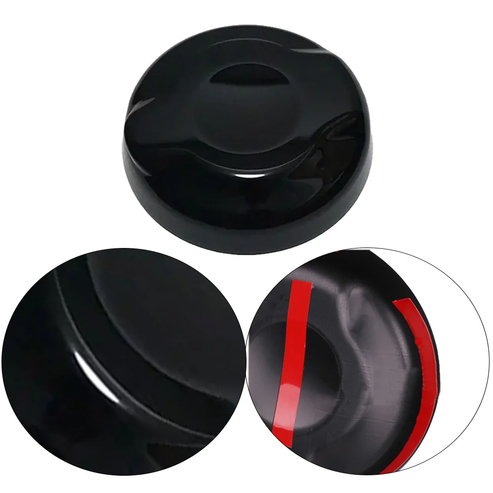 Car Upgrade For MINI Cooper S JCW F55 F56 F57 2.0T Glossy Black Fuel Tank Cover Air Cap Trim Accessories