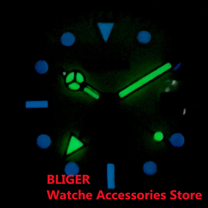 BLIGER 40mm/43mm Men's  Automatic Water Resistant Watch Sapphire Glass Mingzhu 3804 NH35 Miyato8215Movement Luminous