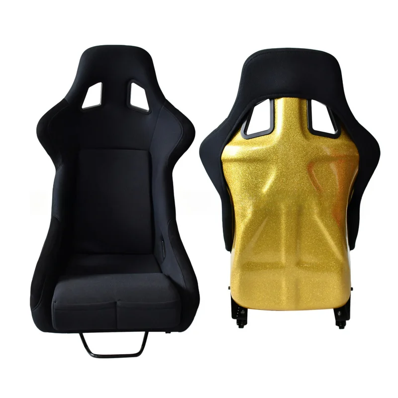 

Workshop Wisdom WorkshopIntegrated Fiberglass Racing Suede Velvet Glitter Back Sports Modified Bucket Seat Universal