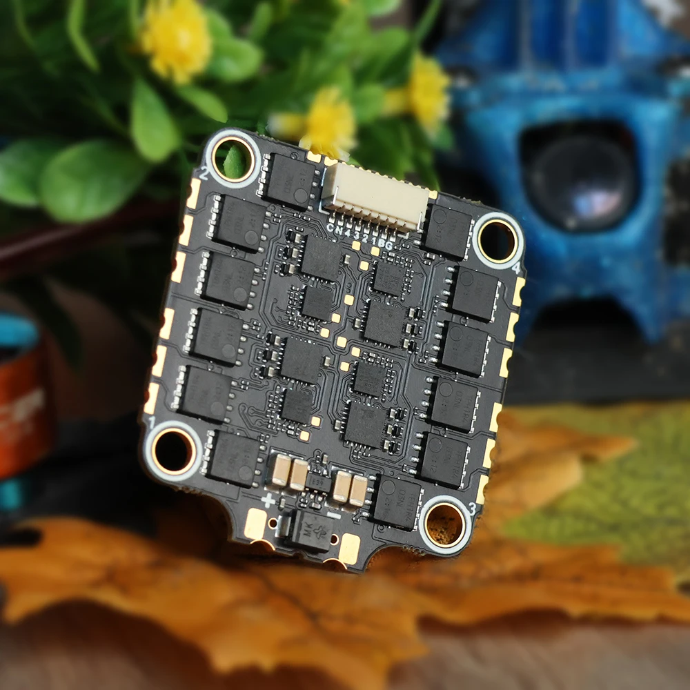 HAKRC 2130 50A 4-in-1 ESC 2S-8S Lipo Low-Noise PWM Drive High-Temperature Resistance Dshot150 for RC Drones FPV Racing Drones